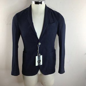 Fradi Dark Blue Two Button Suit Jacket SZ 48/US 38